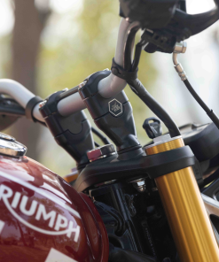 Handlebar Risers for Triumph Speed 400 & Scrambler 400-X - Upgrade your ride with quality accessories