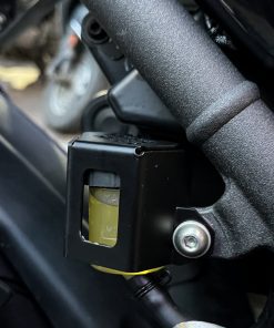 Rear Brake Fluid Reservoir Cover for Triumph Speed 400 on a motorcycle
